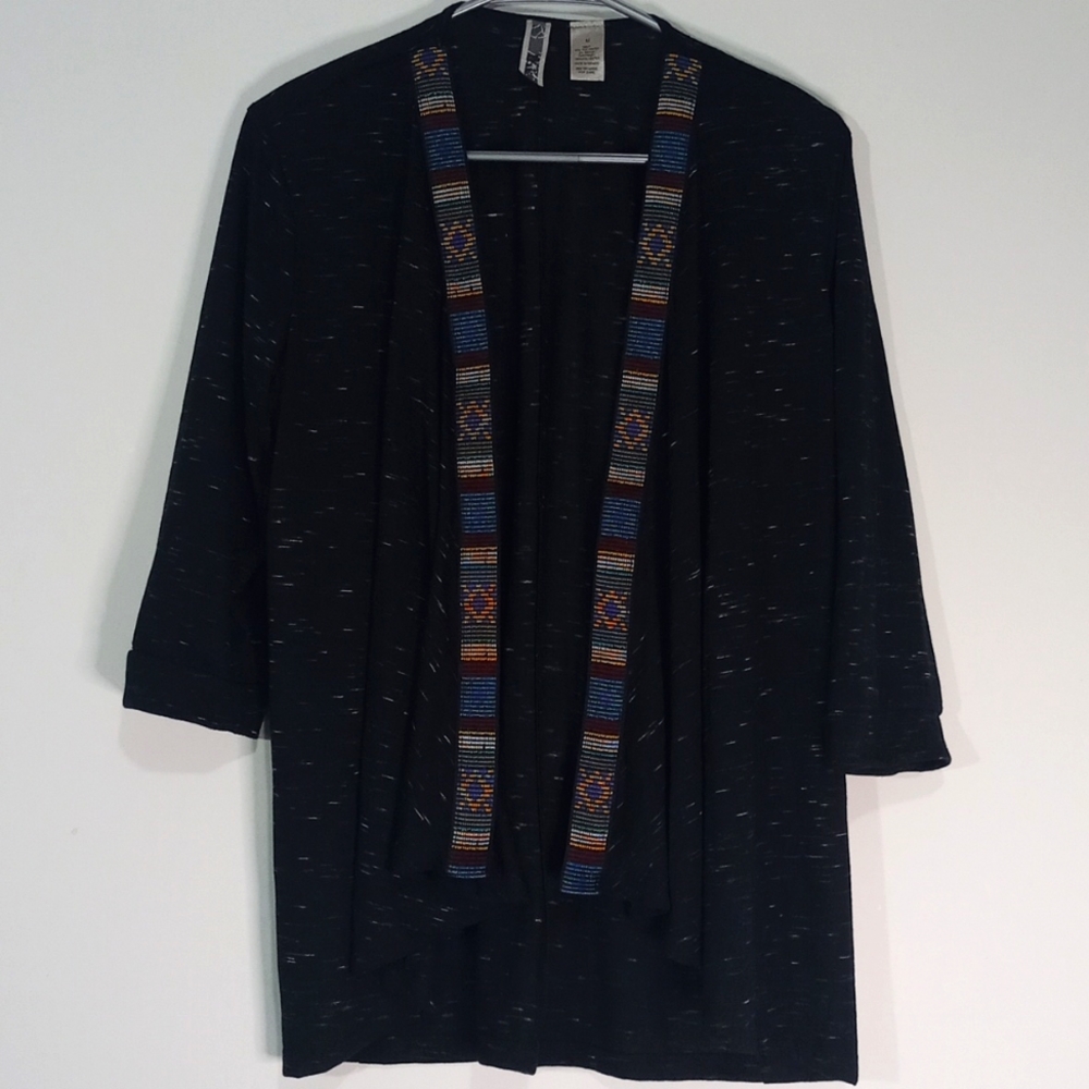 BKE: black heater women's cardigan Size M